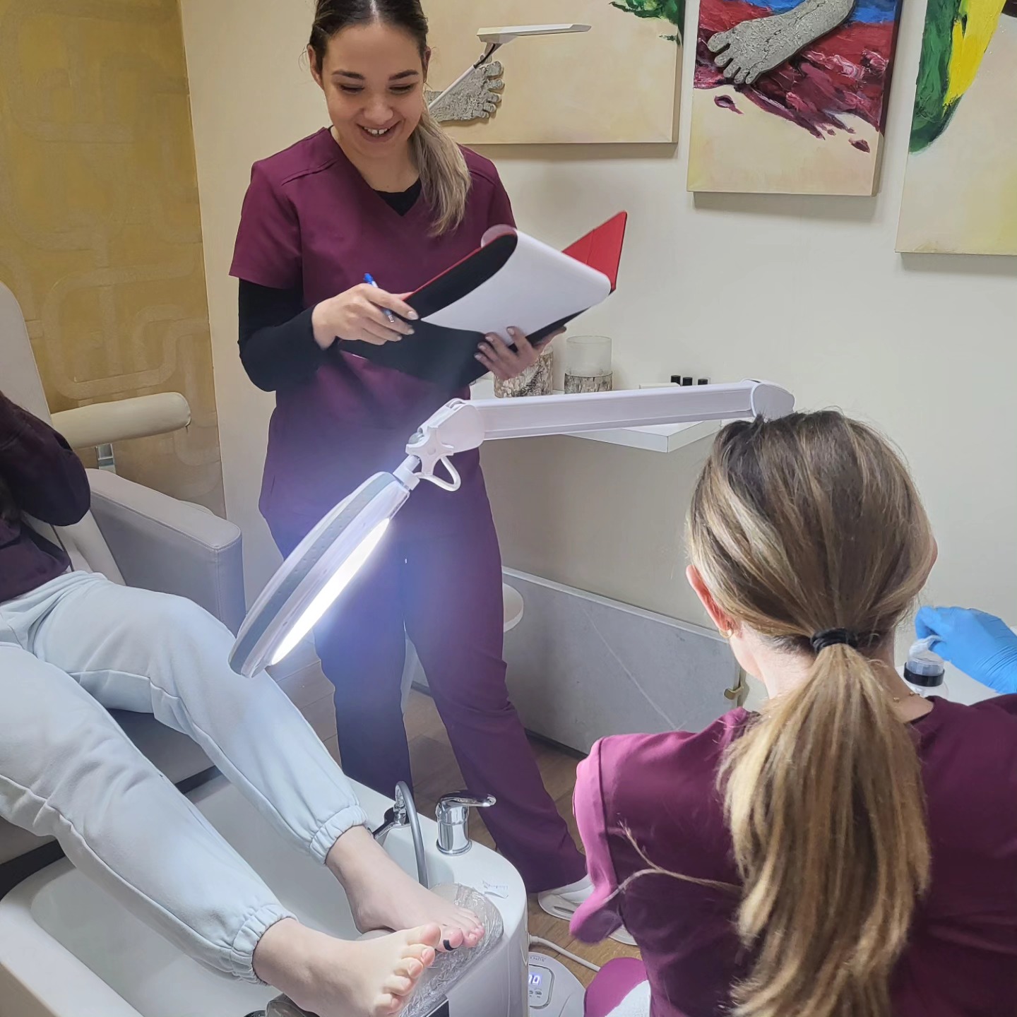 Picture of an training session